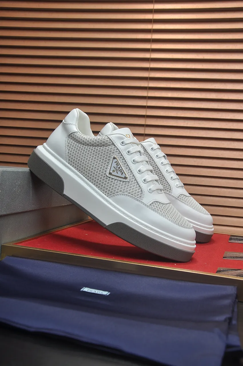 Men's shoes 💰580💶【PRADA】Top original, new season, high quality original goods, top imported calfskin with original imported glue, imported cowhide inside with original cowhide feet, original outsole! Quality guaranteed! Code 38-45 (45 customized)
